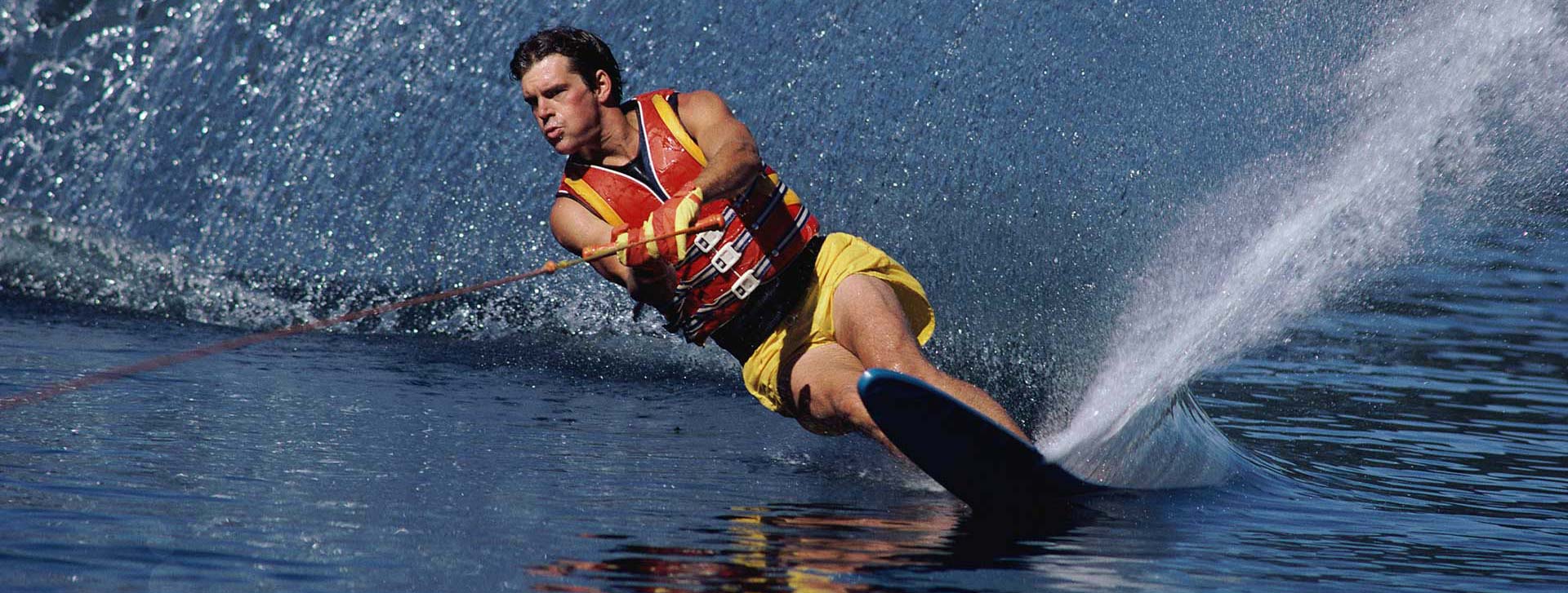 waterskiing